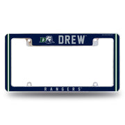 Rico Industries NCAA Drew Rangers 12" x 6" Chrome All Over Automotive License Plate Frame for Car/Truck/SUV