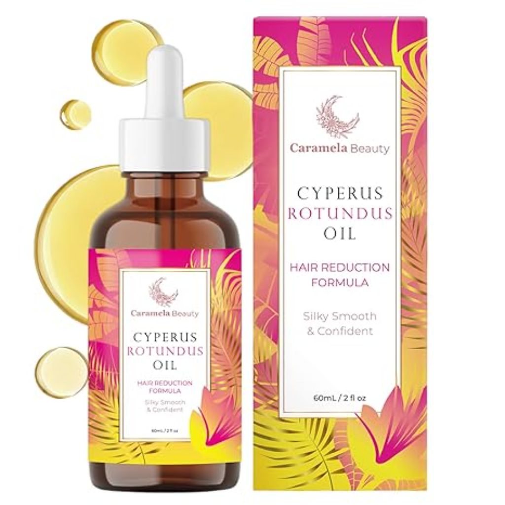 Cyperus Rotundus Oil - 60ml Natural Cyperus Rotundus Oil For Hair Removal, Moisturizing & Soothing Cyperus Oil For Reducing Body Hair Growth, Hair Removal Oil Ideal for All Skin Types