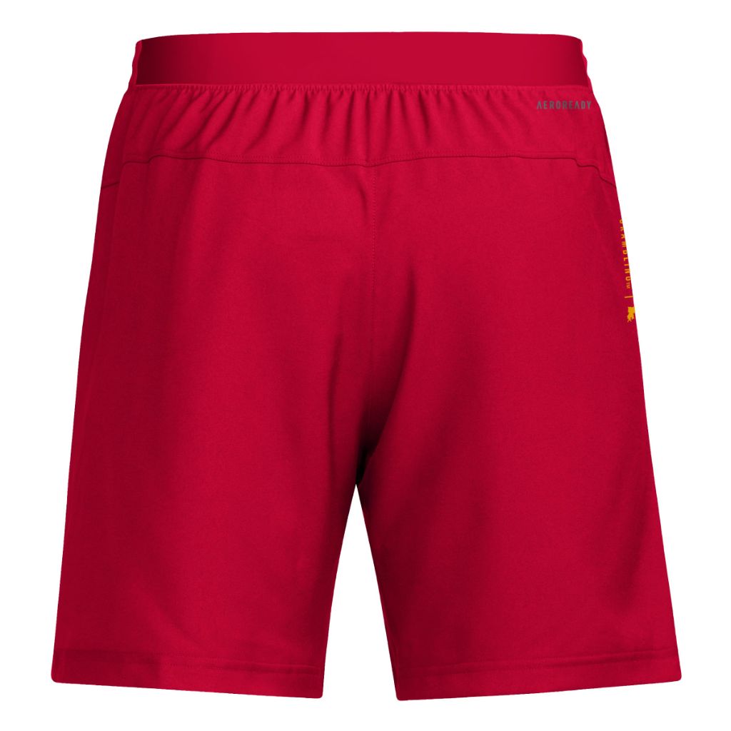 adidas Men's D4T Woven 7" Shorts - Grambling State University, Red (XXL)