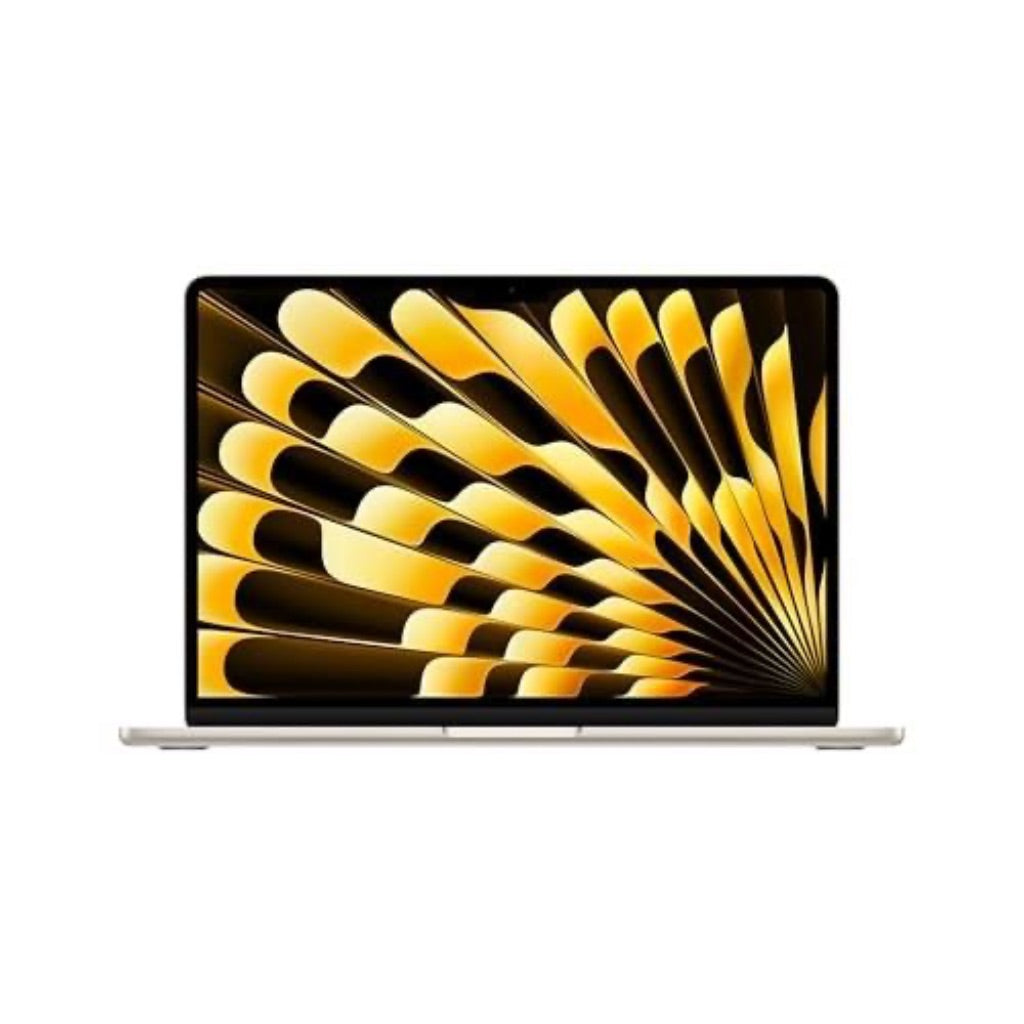 Apple - MacBook Air 13-inch Apple M3 Chip Built for Apple Intelligence - 16GB Memory - 256GB SSD - Starlight
