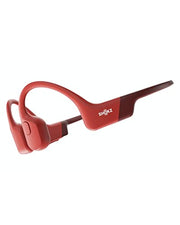 SHOKZ OpenRun/AfterShokz Aeropex Open Ear Bluetooth Bone Conduction Headphones - Red
