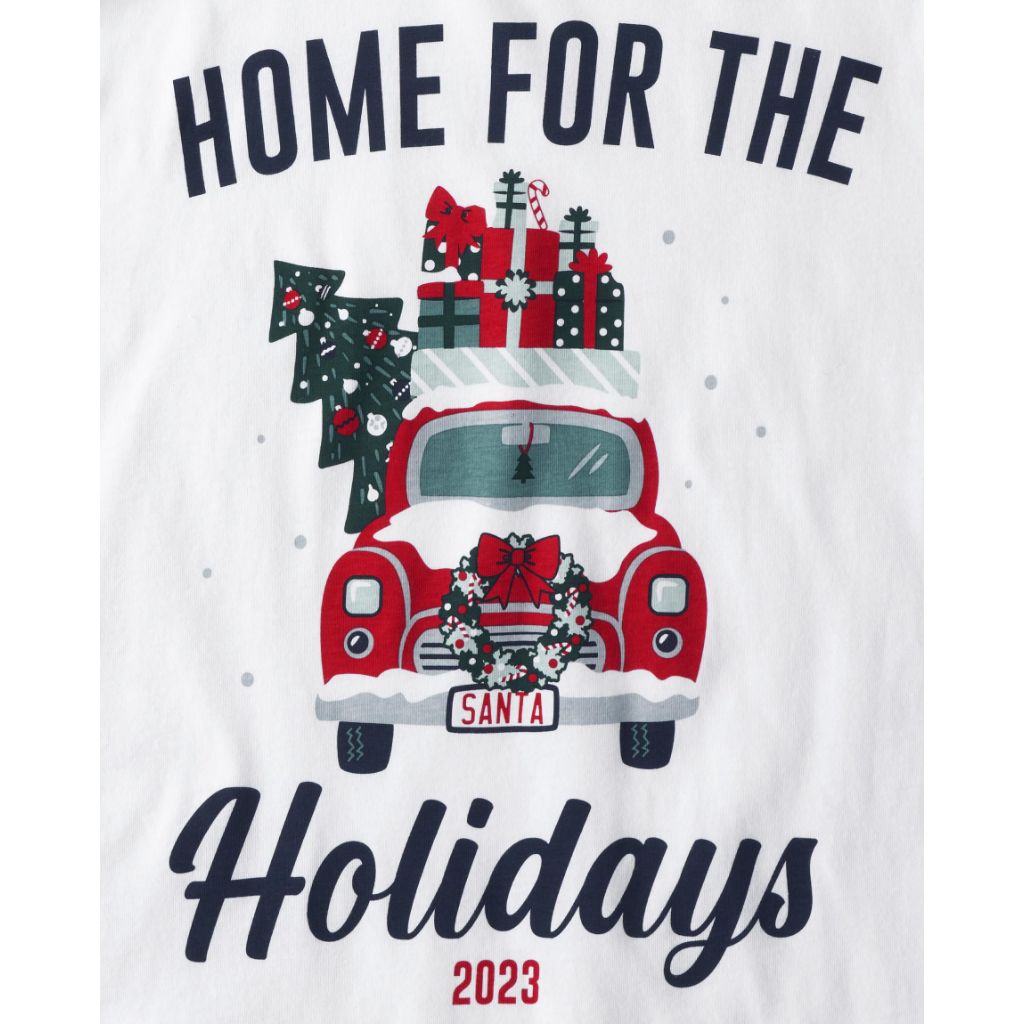 The Children's Place Baby Family Matching, Christmas Pajama Sets, Cotton, Home for Holidays, XLarge (Adult)