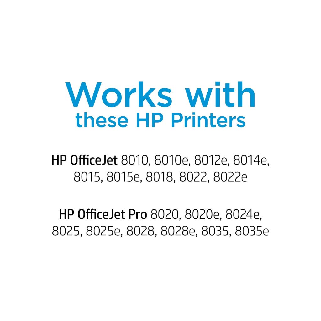 HP Original 910 Cyan, Magenta, Yellow / 910XL Black Ink Cartridges (4-Pack) | Works OfficeJet 8010, 8020 Series OfficeJet Pro 8020, 8030 Series | Eligible for Instant Ink | 3JB41AN