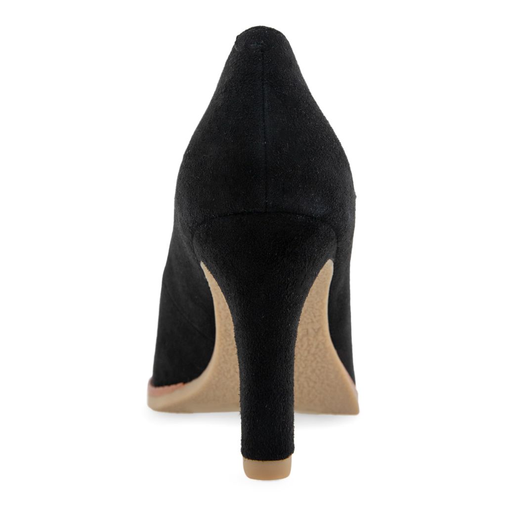 Aerosoles Women's LOIS Stiletto Pump, Black Suede - size 10M