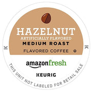AmazonFresh Hazelnut Medium Roast Keurig K-Cup Coffee Pods, 80ct.