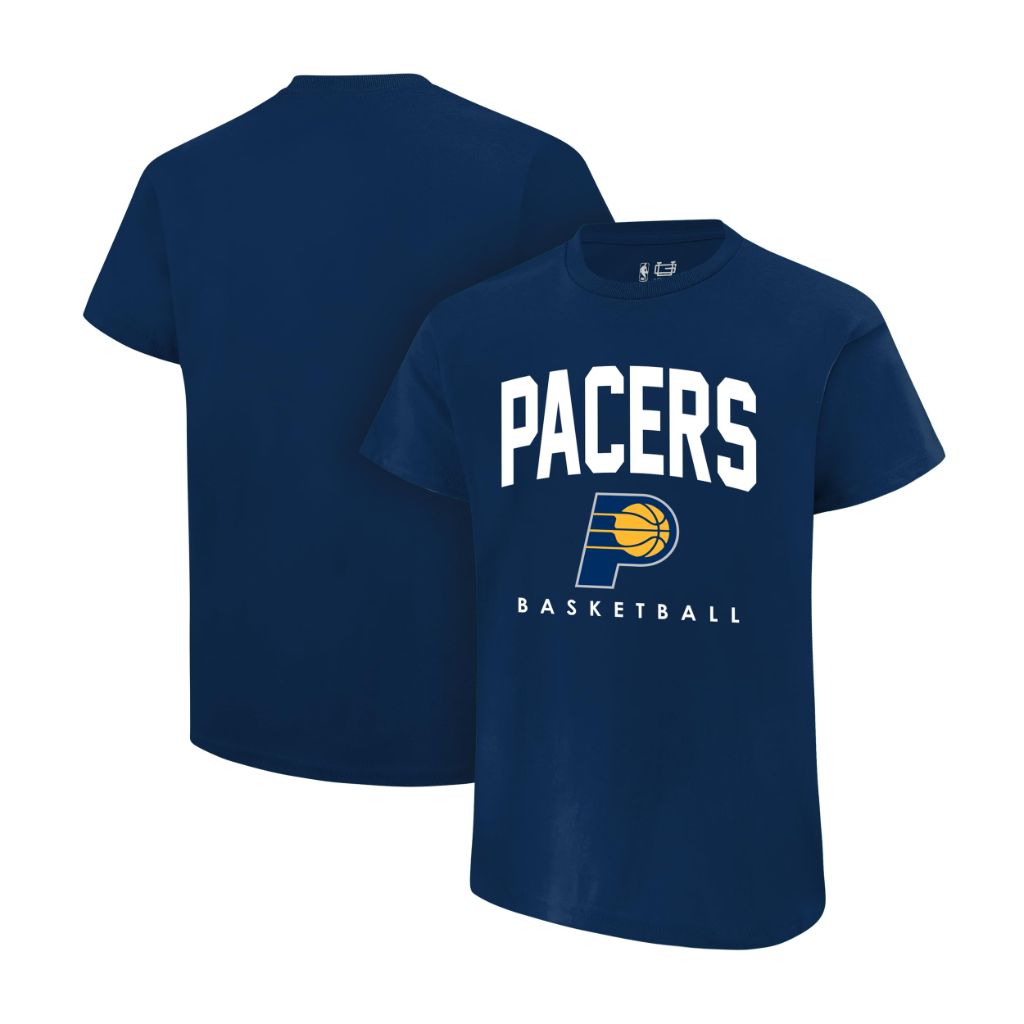 Ultra Game Men's NBA Official Teamster Short Sleeve T-Shirt, Indiana Pacers, Large