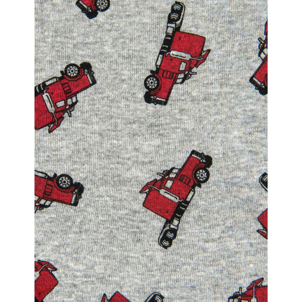 Leveret Kids Trailer Baby Boys Footed Pajamas Sleeper 100% Cotton (Size 6-12 Months)