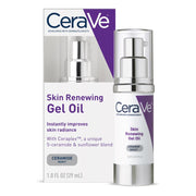 CeraVe Skin Renewing Gel Oil, Daily Hydrating Serum For Face With CeraPlex & Hyaluronic Acid | 1 oz