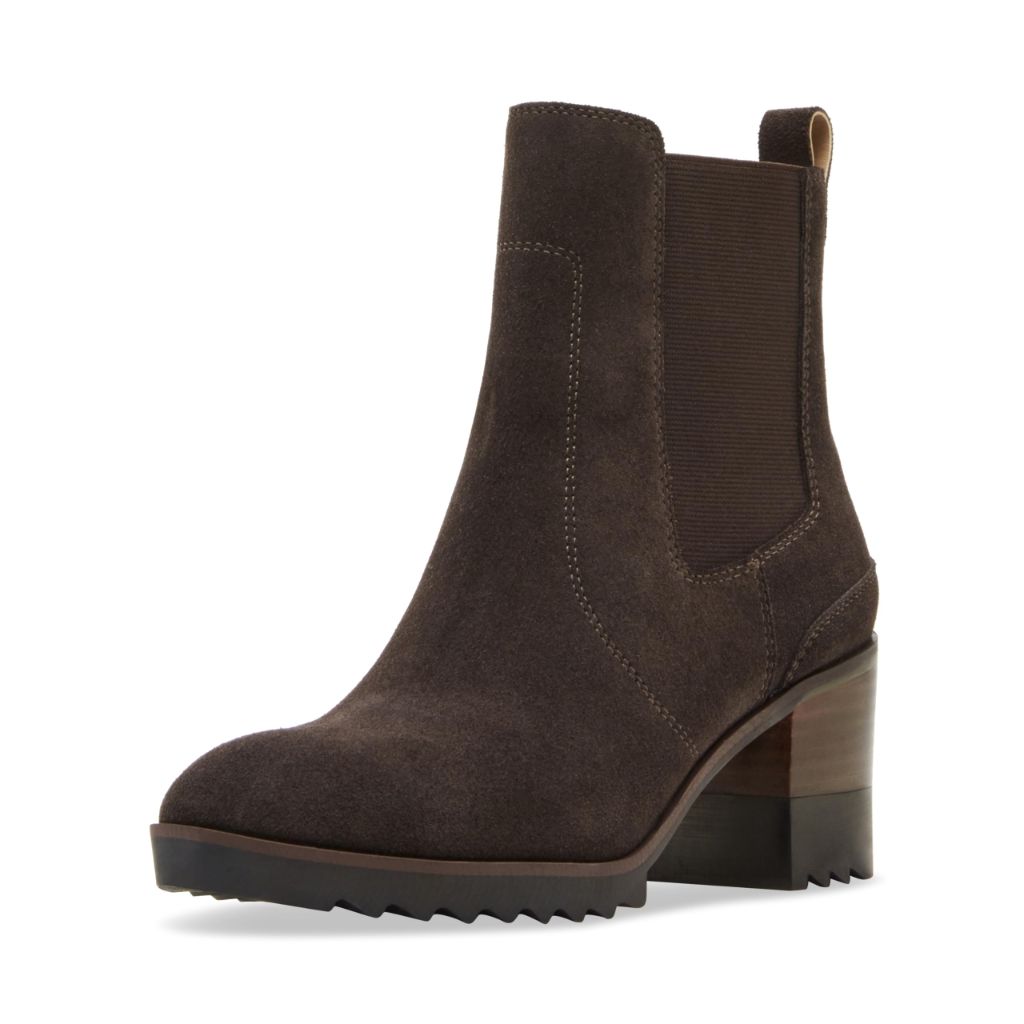 Blondo Women's Waterproof Rai Ankle Boot, Java Suede, 10