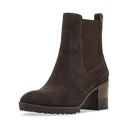 Blondo Women's Waterproof Rai Ankle Boot, Java Suede, 10
