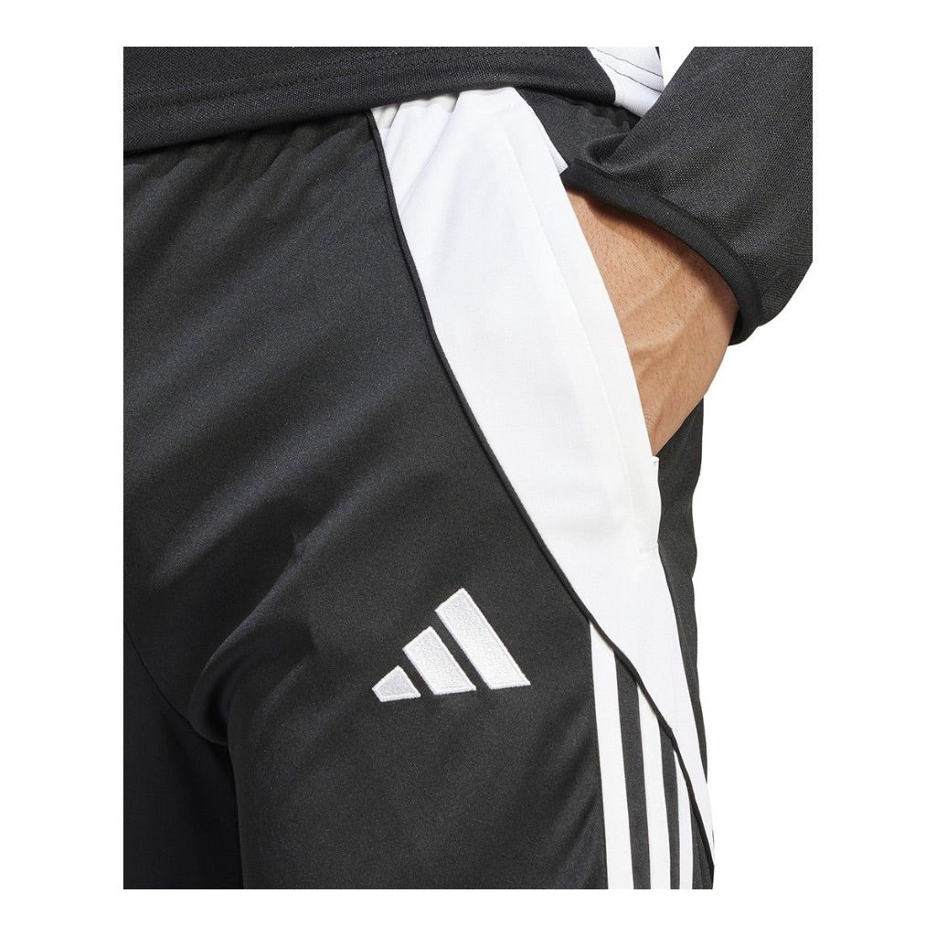 adidas Men's Tiro 24 3/4 Sweat Pants - Black/White, Size XS