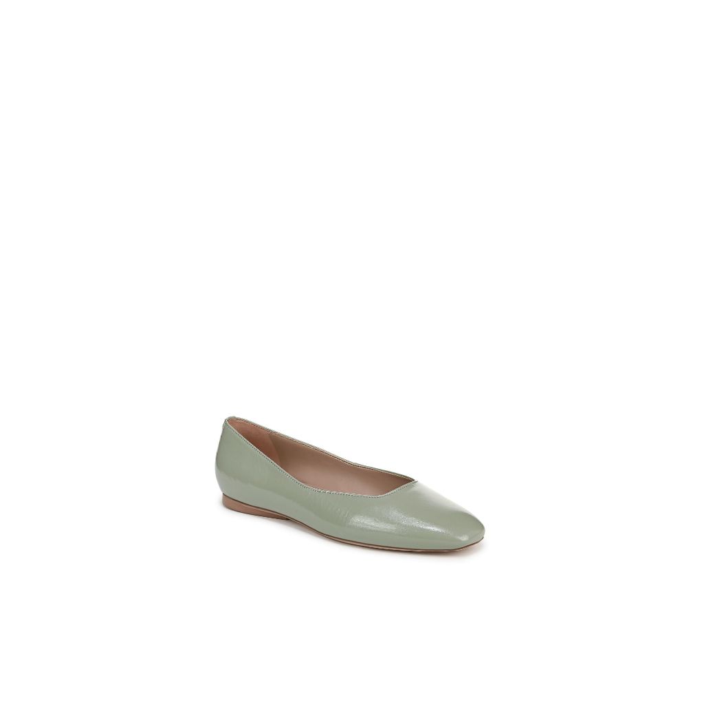 SZ 5.5M, Naturalizer Women's Chelsea Slip On Ballet Flat Ballet Flat | Pistachio Green Leather