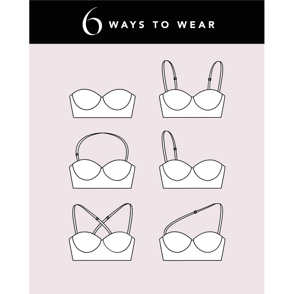 Light Lined Strapless Bra 32A