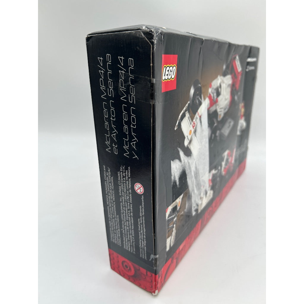 LEGO Icons: McLaren Model Car MP4/4 & Ayrton Senna - 693 Pieces (10330)