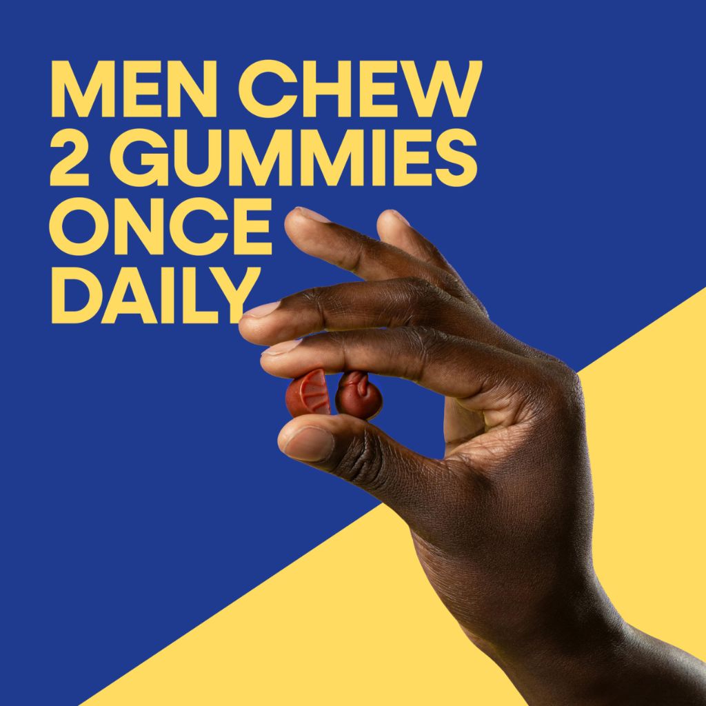 Nature's Way Alive! Men’s Multivitamin Gummies, Vegetarian, 60 Count