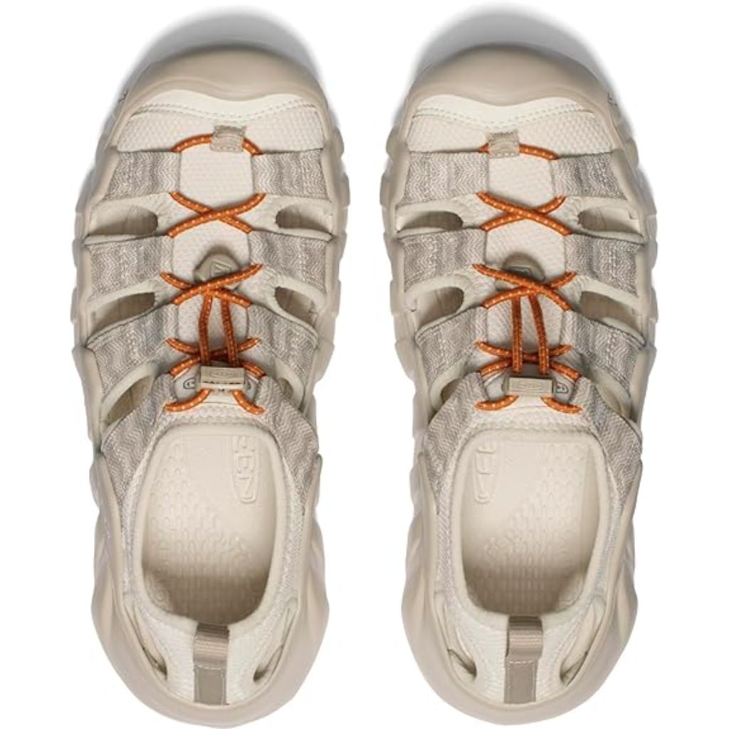 KEEN Women's Hyperport H2 Closed Toe Sandal - Birch/Plaza Taupe, Size 8.5
