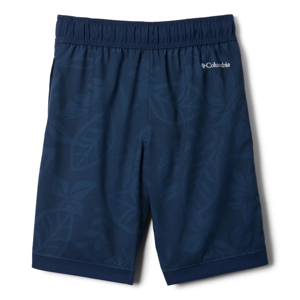 Columbia Toddler Boys Sandy Shores Printed Boardshort, Collegiate Navy Pasteled Tonal, 3T