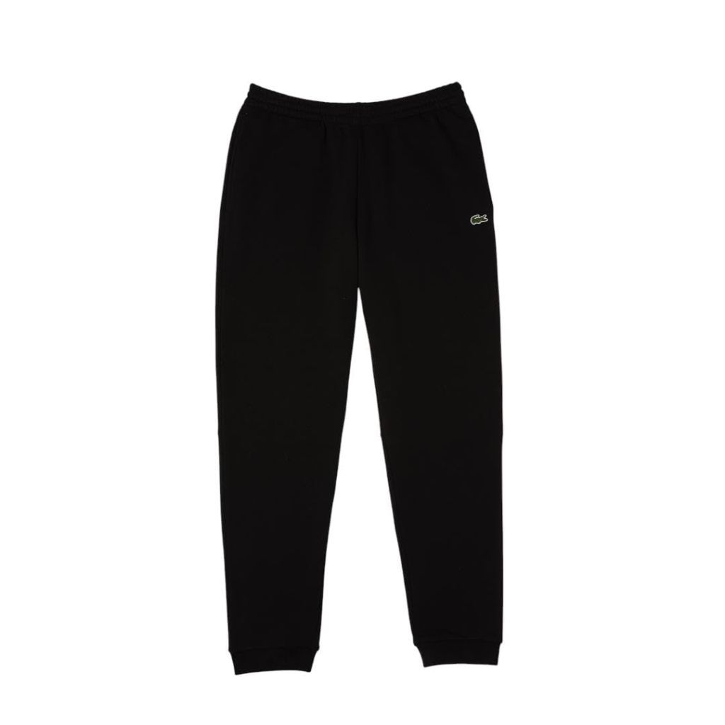 Lacoste Men's Tapered Fit Sweatpants, Black, Small