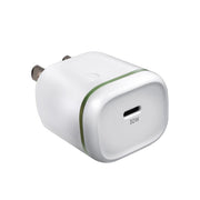 AT&T USB-C Wall Charger 30W Fast Charging Power Adapter – Foldable Prongs, Compact Travel Charger
