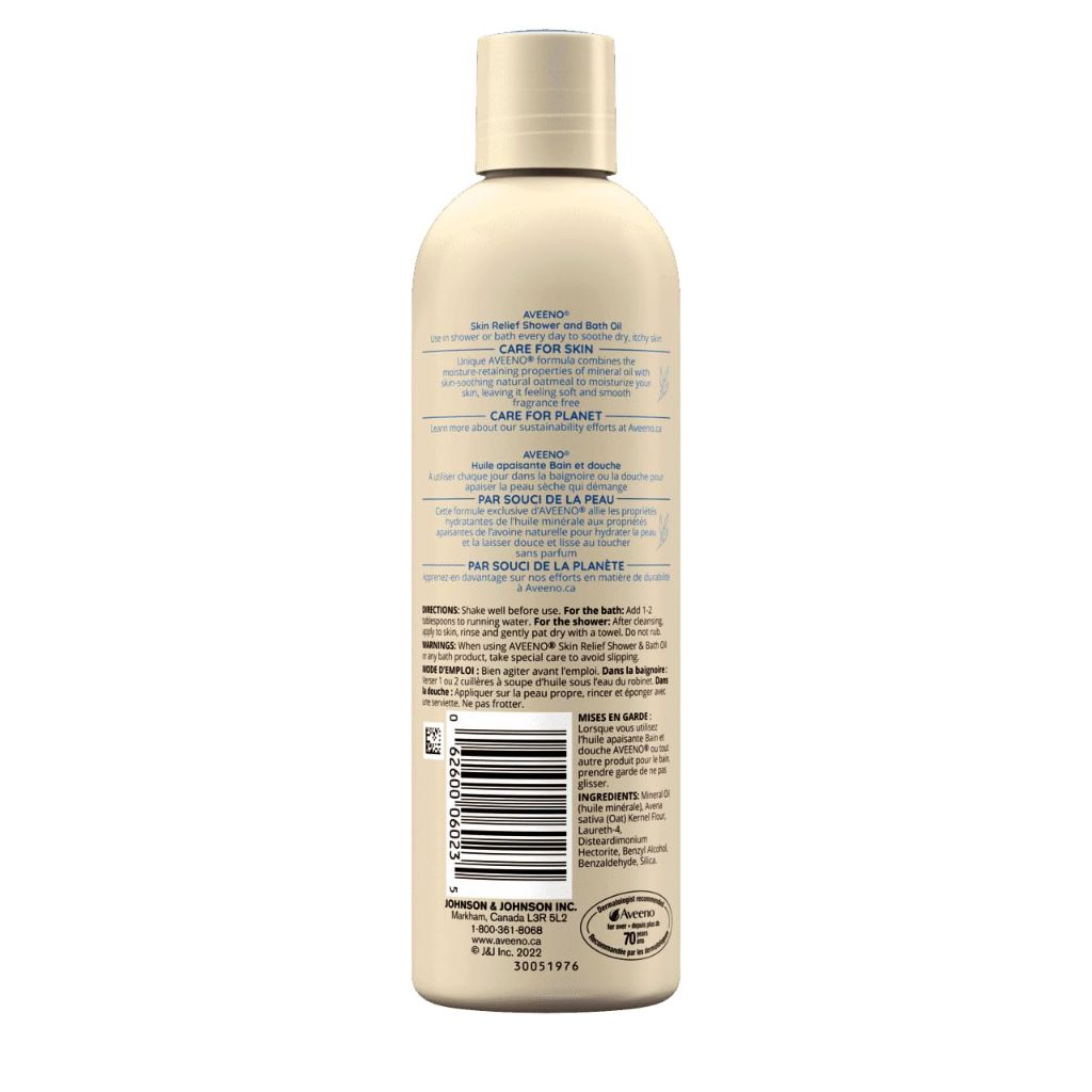 Aveeno Skin Relief Shower & Bath Oil - 10oz