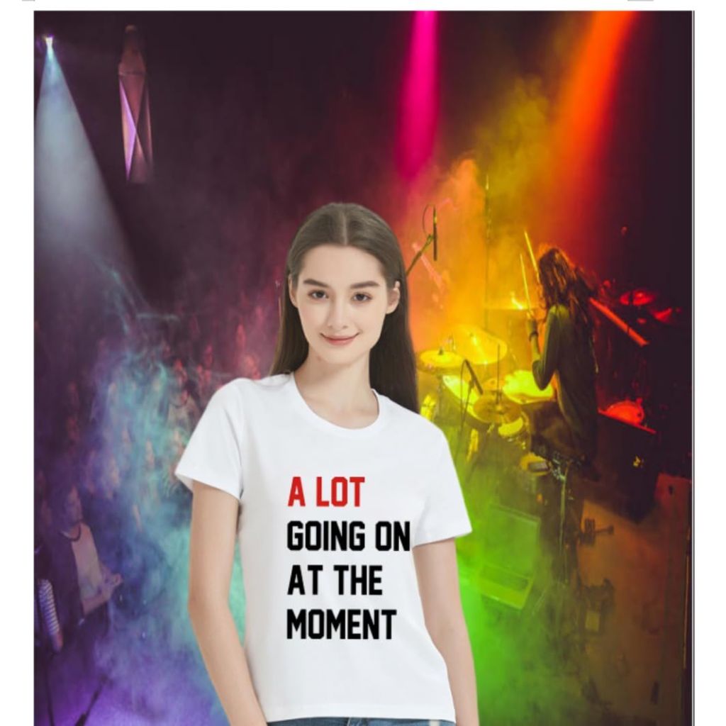 A Lot Going on at The Moment for Women, Country Music Shirt for Women, not a lot Going on at The Moment Shirt (XXXL)