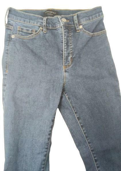 Banana Republic Womens Universal Skinny Fit Jeans 400924 Medium Blue Wash Size 2