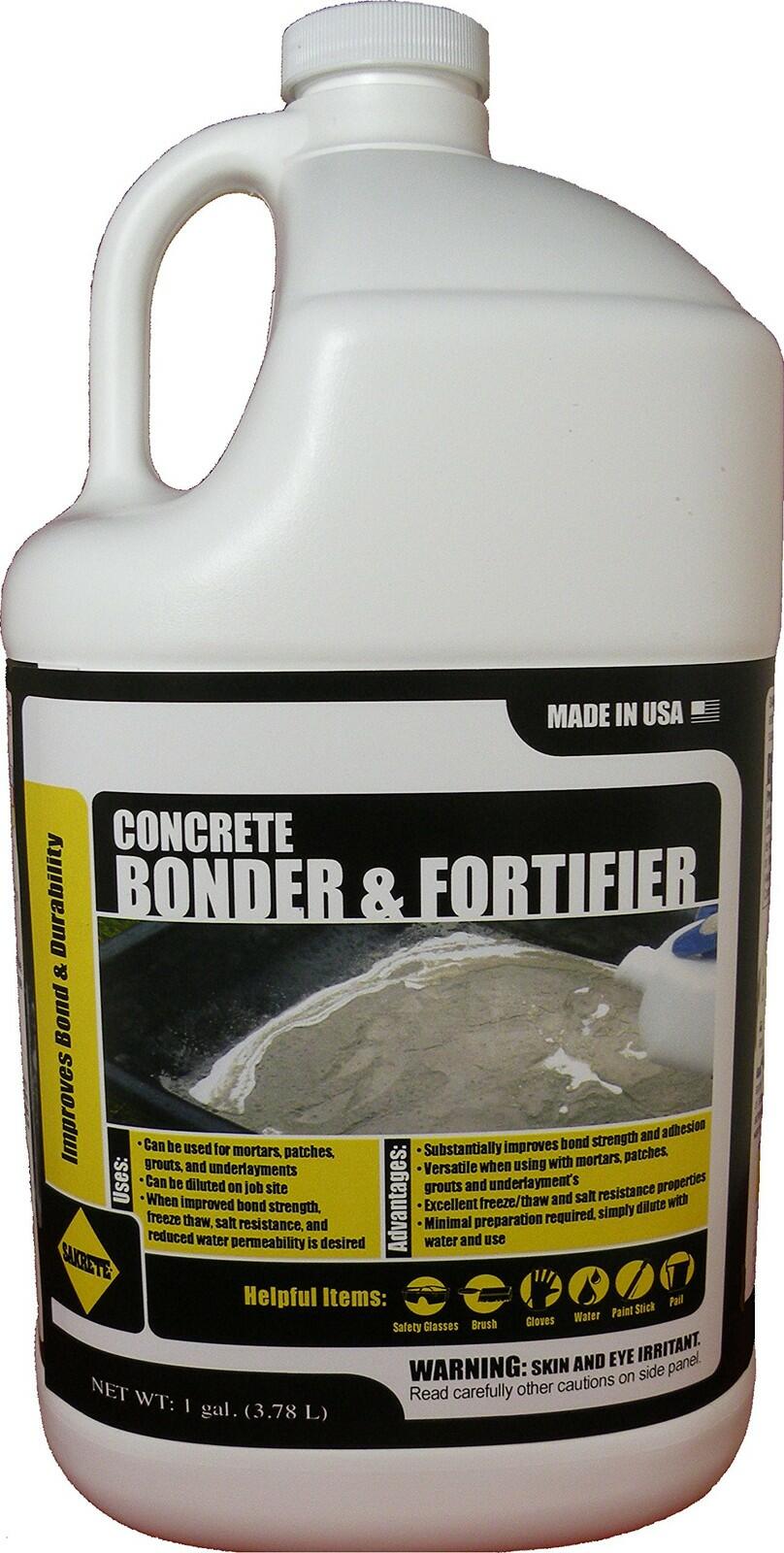 Sakrete Concrete Bonder & Fortifier, White Semi-Gloss, 1 gal.