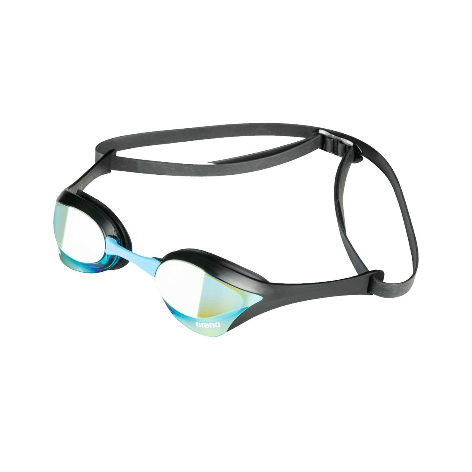 Arena Cobra Ultra Swipe Mirror Swim Goggles, One Size - Aqua-Sage-Peacock