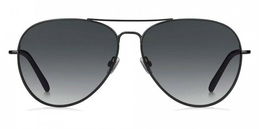Fossil Men's FOS 3104/G/S Aviator Sunglasses - 003/9O Matte Black, Dark Gray Shaded Lens, 61-14-140