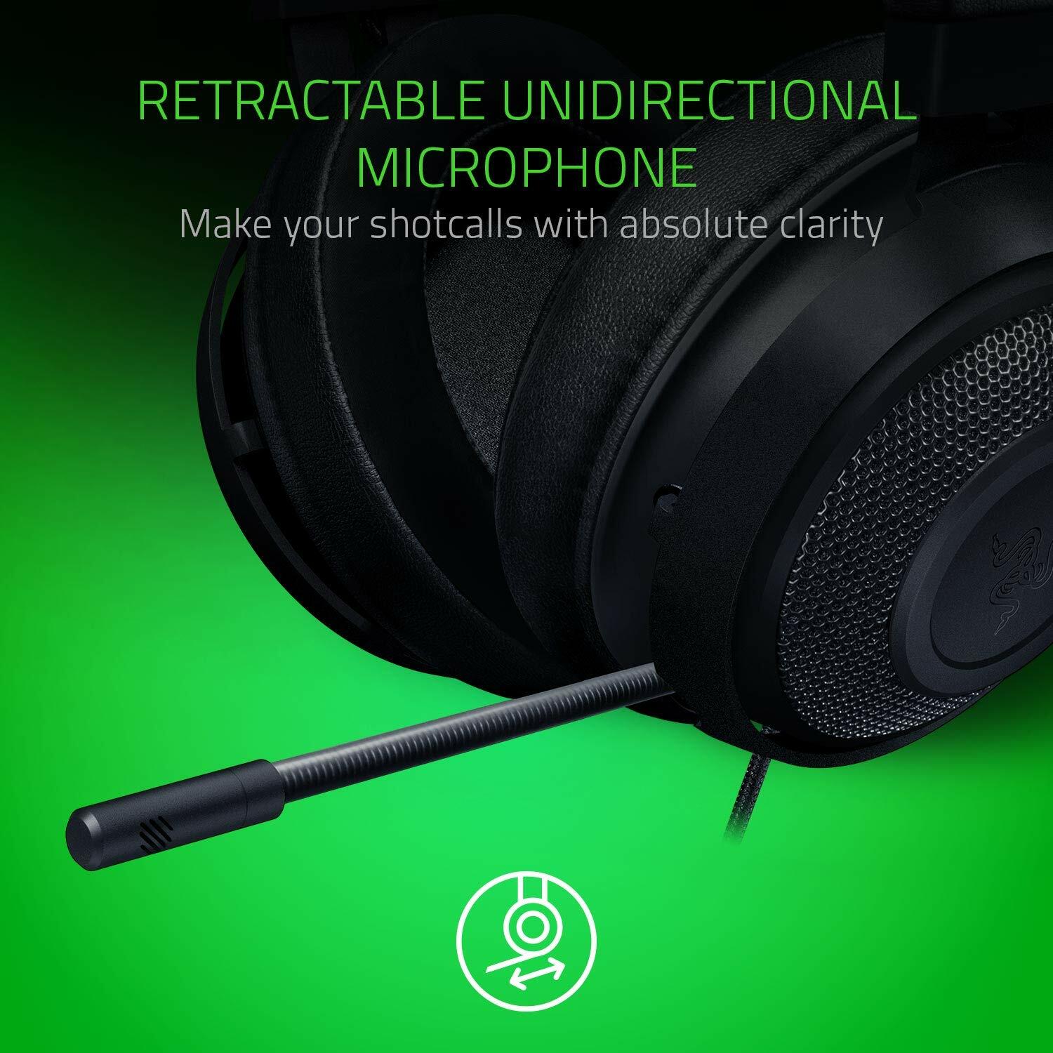 Razer Kraken Multi-Platform Wired Gaming Headset - Classic Black