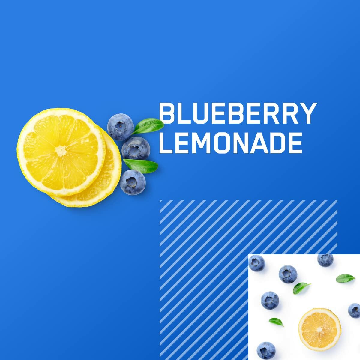 Optimum Nutrition AmiN.O. Energy Pre-Workout Powder, Blueberry Lemonade, 9.5oz (30 Servings)