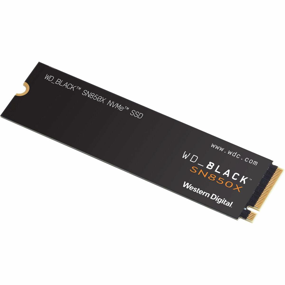 Western Digital Black SN850X (2TB) NVMe Internal Gaming SSD Without Heatsink