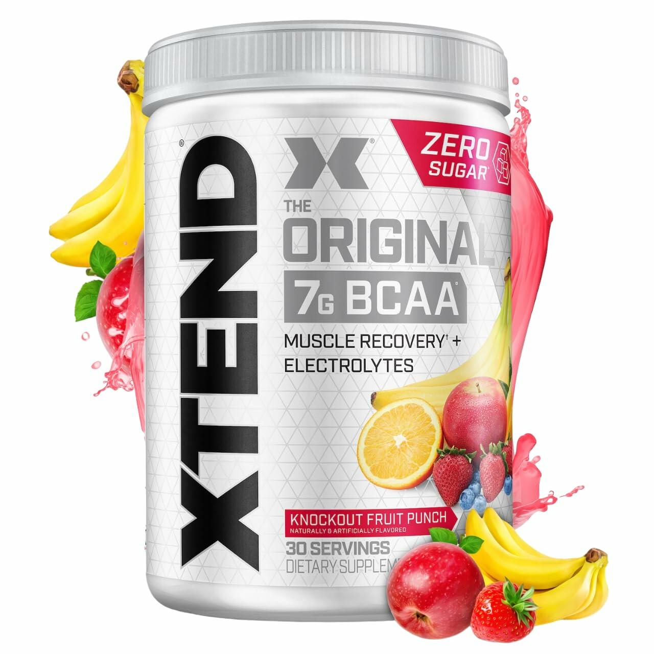 Cellucor XTEND Original BCAA Powder, Knockout Fruit Punch, 30 Servings
