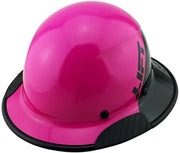 Lift Safety Dax Fifty/50 Full Brim Hard Hat - Pink Fiber Resin