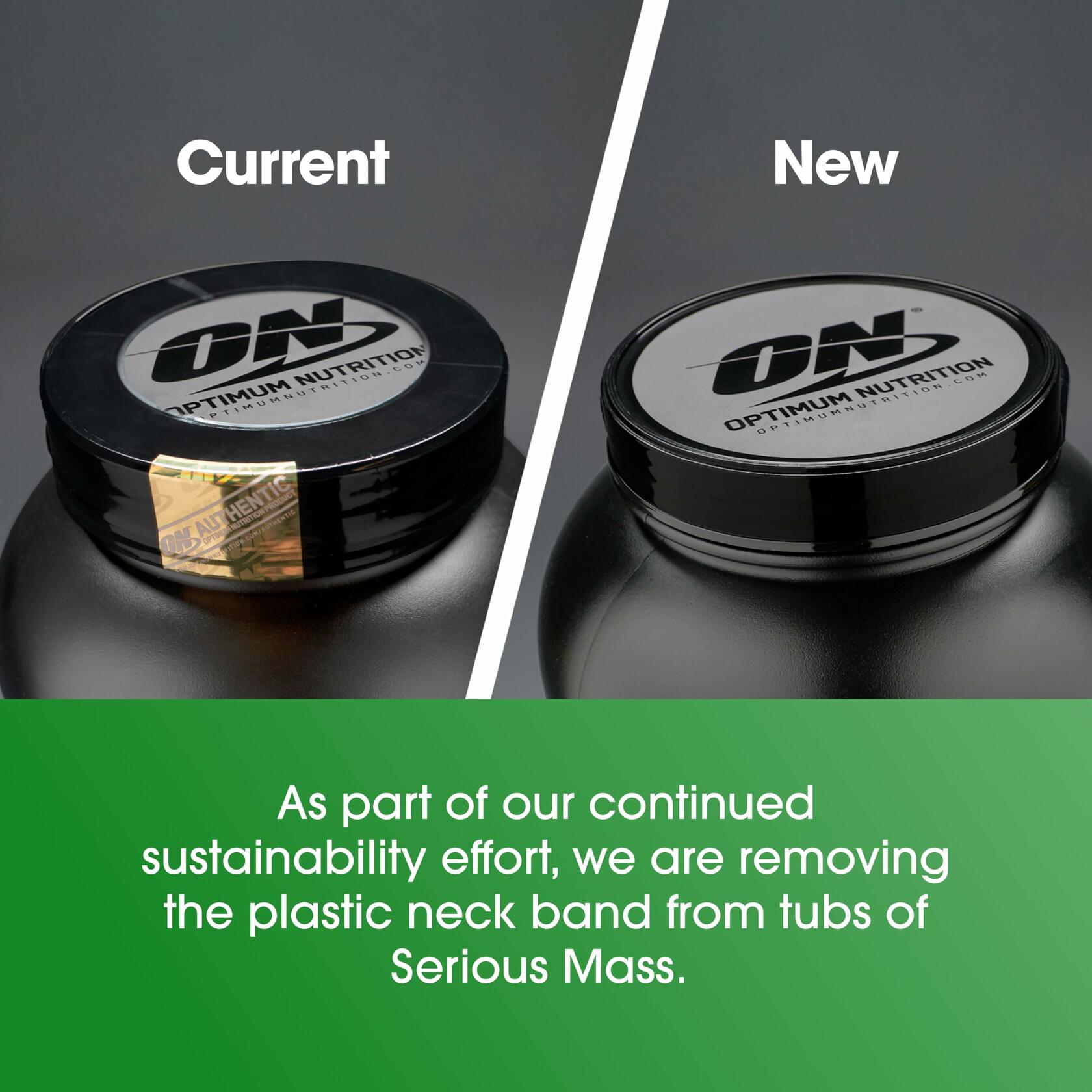 Optimum Nutrition Serious Mass Gainer Protein Powder, Vanilla, 6 lbs, (8 Servings) *Damaged*