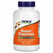 NOW Foods Super Enzymes for Healthy Digestion - 180 Capsules