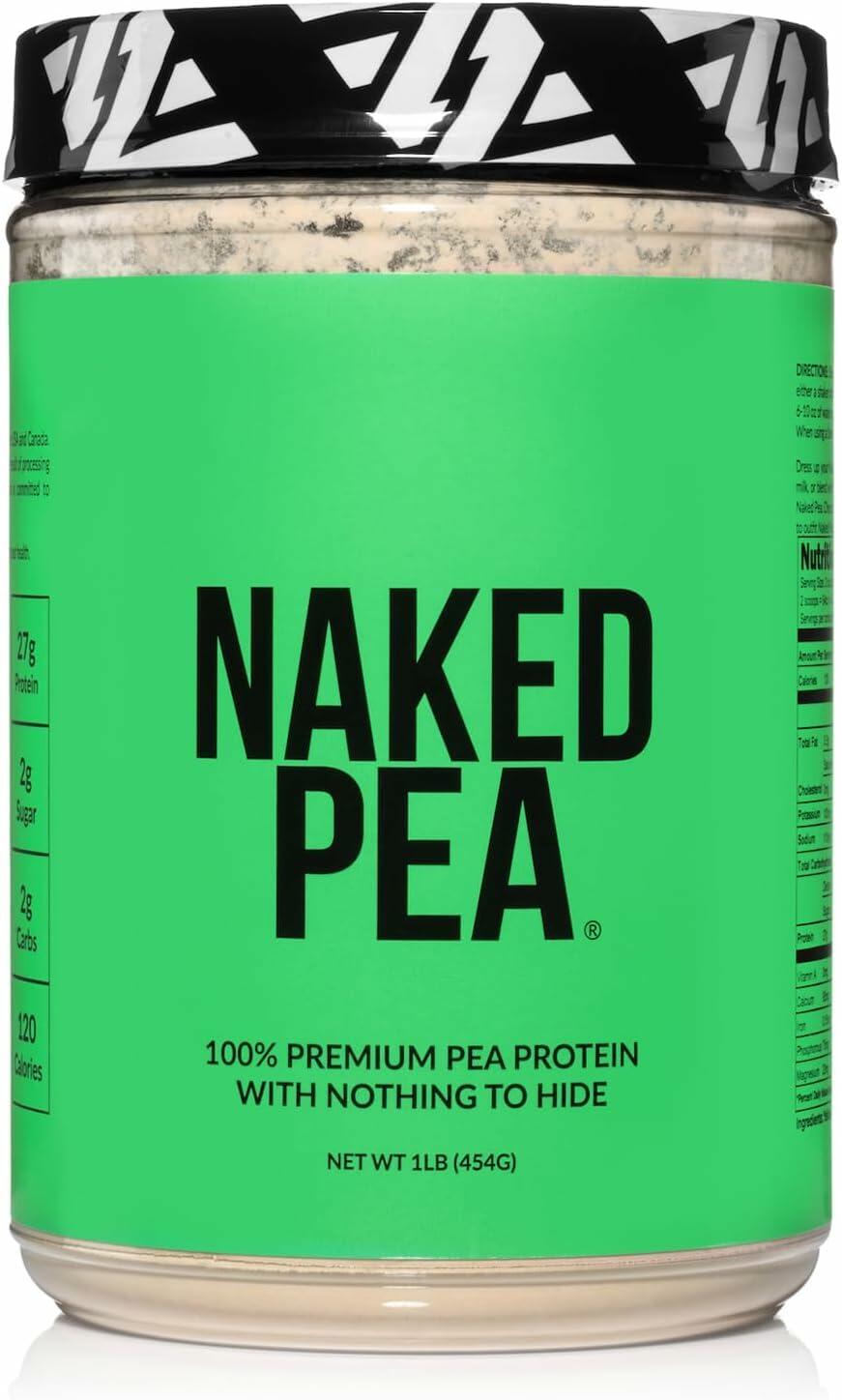 Naked Pea Pea Protein Isolate Powder, Unflavored, 15svgs