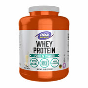 NOW Sports Whey Protein Powder, Creamy Vanilla, 6lb