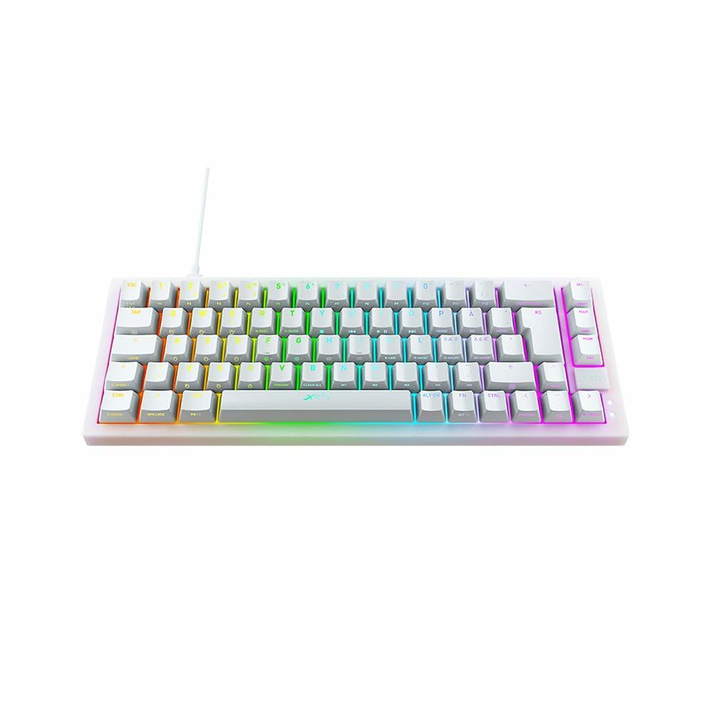 Xtrfy K5 RGB Compact Hotswap 65% Mechanical Gaming Keyboard - White