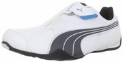 PUMA Men's Redon Move Slip On Sneakers, White/Dark Shadow/Black - Size 9