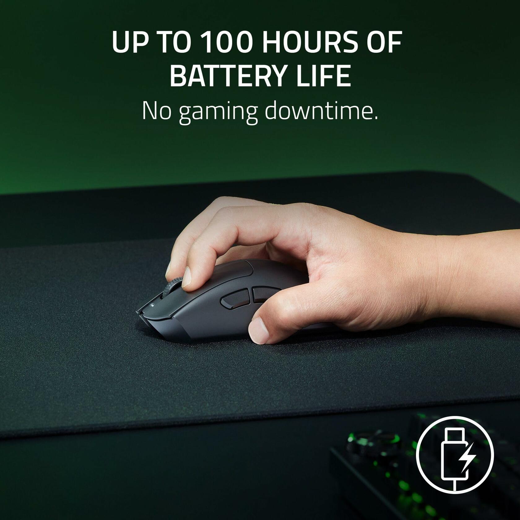 Razer DeathAdder V3 HyperSpeed Ultra-Lightweight Wireless Gaming Mouse