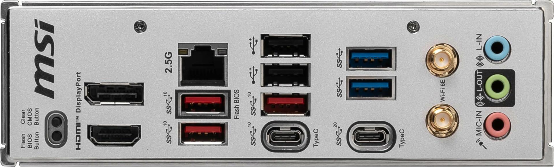 MSI B650M Project Zero Gaming Motherboard, AMD Ryzen 9000/8000/7000, DDR5, AM5