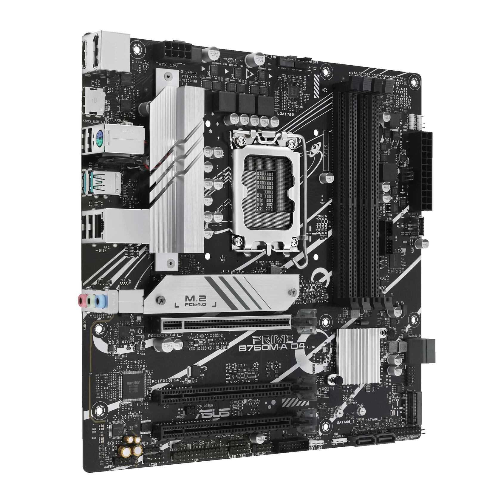 ASUS PRIME B760M-A D4-CSM mATX Commercial Motherboard Intel B760, DDR4