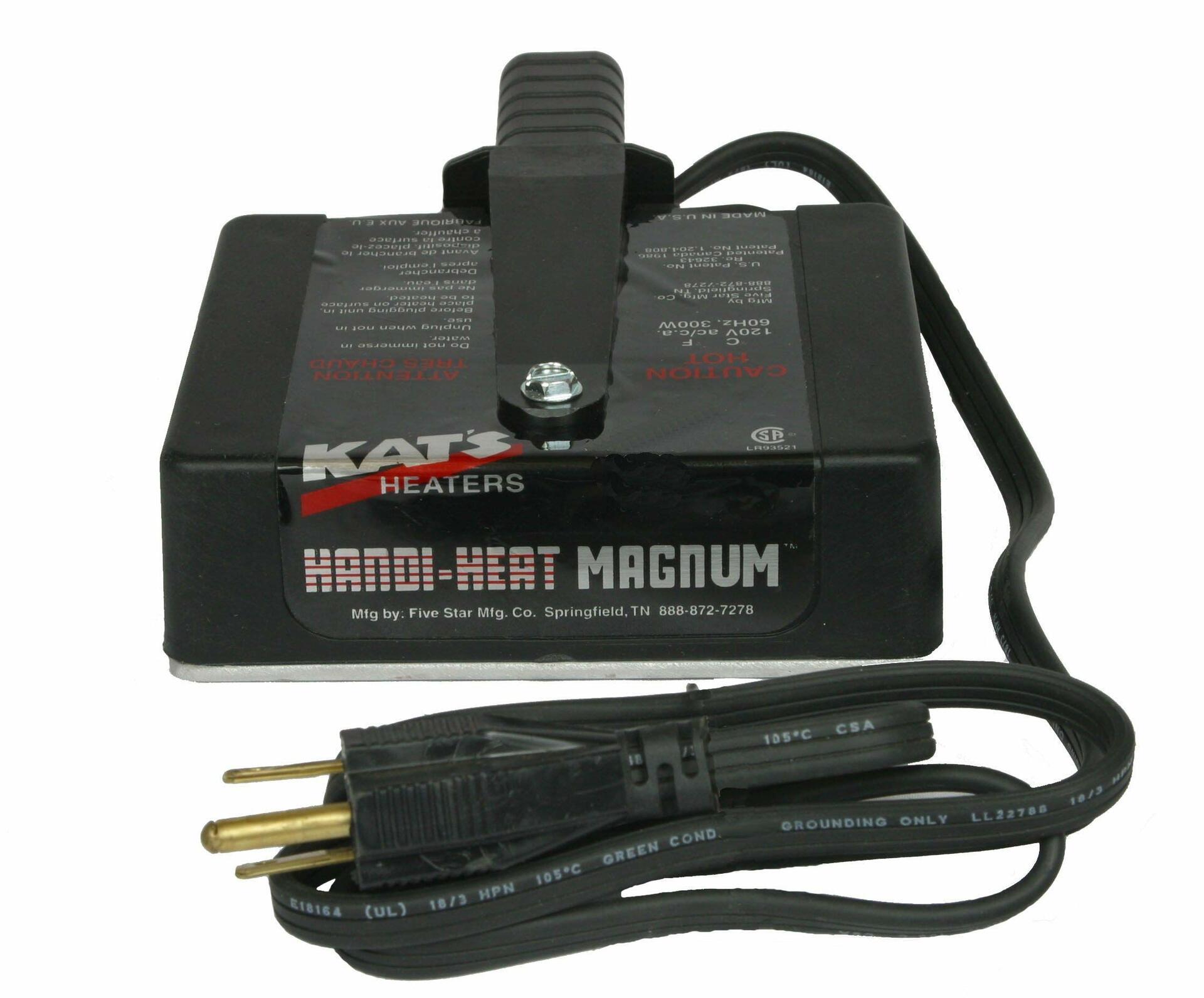 Kat's 1190 Handi-Heat 300W Magnum Magnetic Engine Heater