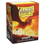 Dragon Shield Dual Matte Ember Standard Size Card Sleeves, 100ct (10 Pack)