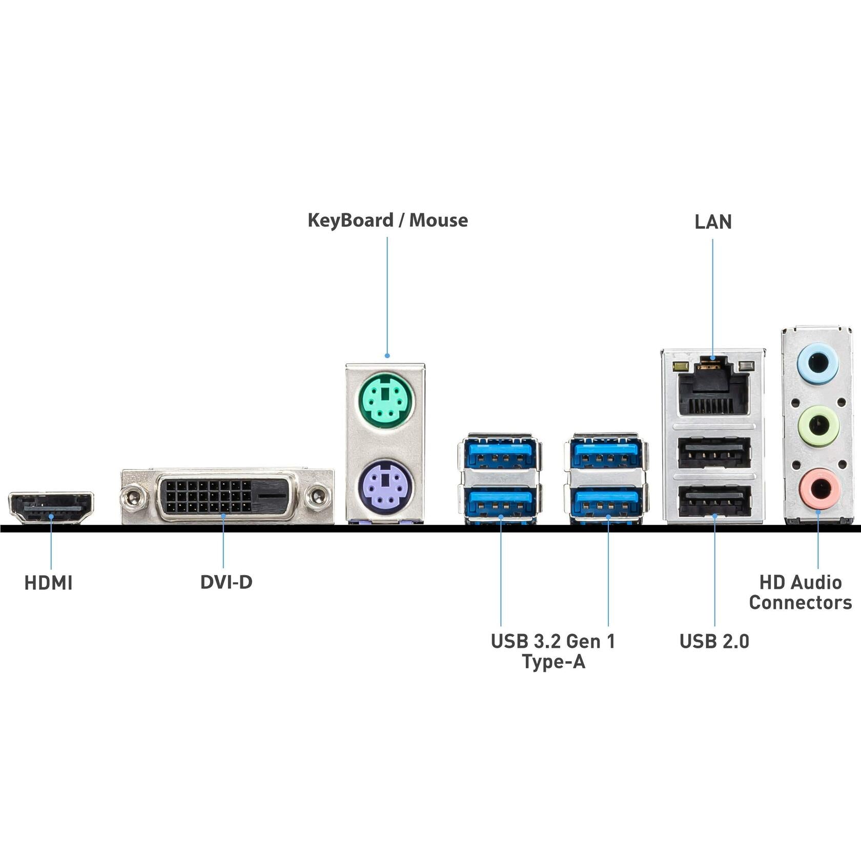 MSI A520M-A PRO Gaming Motherboard AMD Ryzen 5000, DDR4, AM4, PCIe 3.0