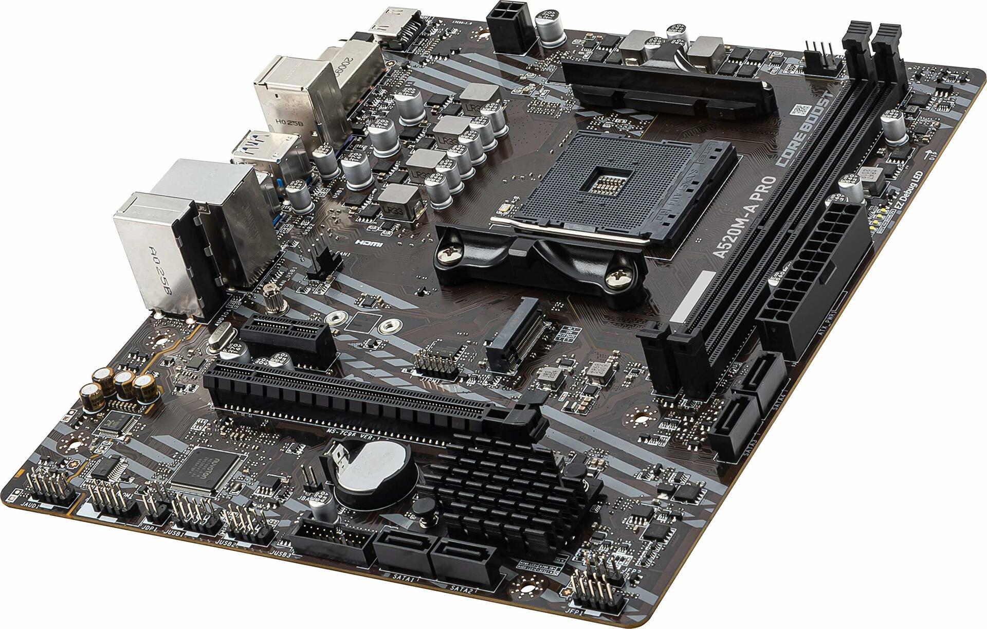 MSI A520M-A PRO Gaming Motherboard AMD Ryzen 5000, DDR4, AM4, PCIe 3.0