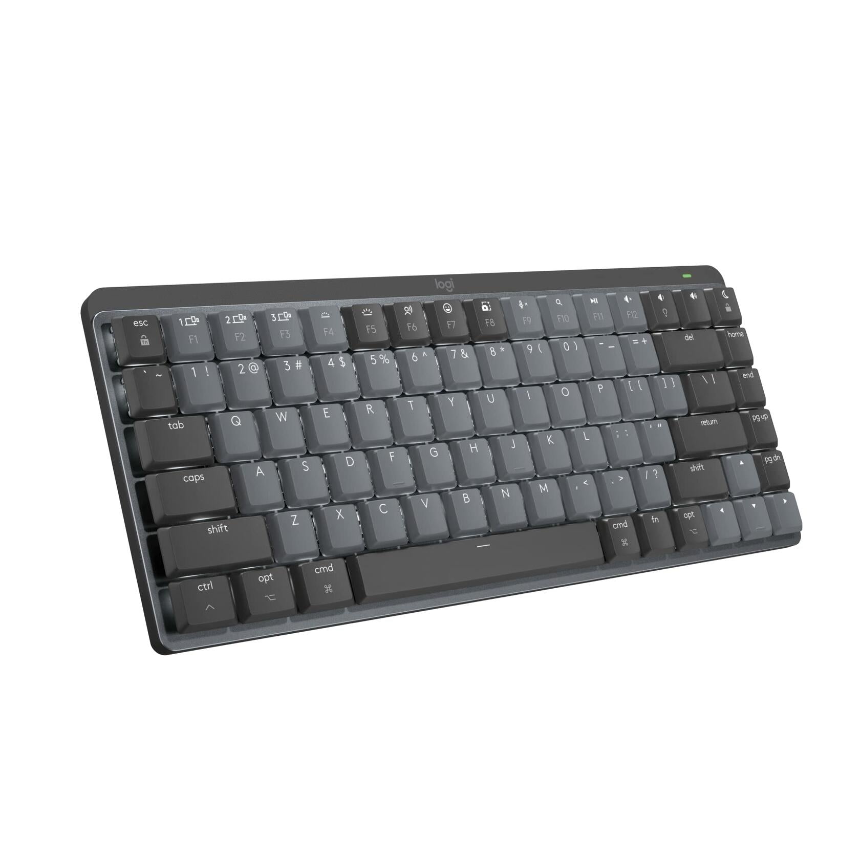Logitech MX Mechanical Mini for Mac Wireless Illuminated Keyboard, Space Gray