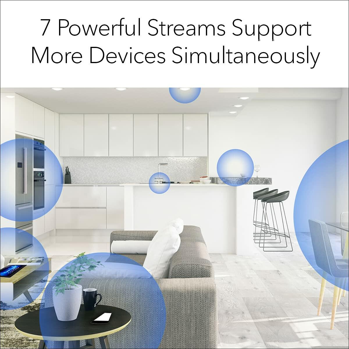 Netgear Nighthawk MK83 AX3600 Tri-Band Whole-Home Mesh Wi-Fi 6 System