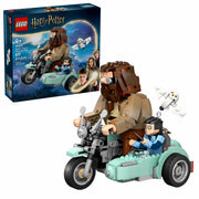 LEGO Harry Potter Hagrid & Harry's Motorcycle Ride Building Set 76443 - 617pcs